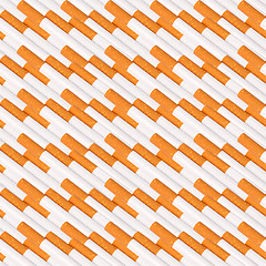 Image showing Seamless pattern of cigarettes