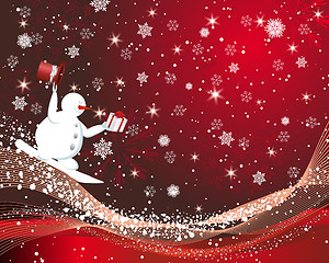 Image showing Christmas  background