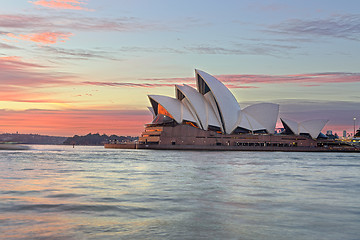 Image showing Sydney Opera House at sunrise