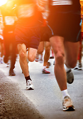 Image showing Runners 