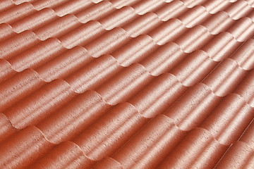 Image showing Pattern of red roof 