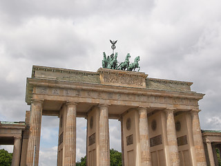 Image showing Brandenburger Tor Berlin