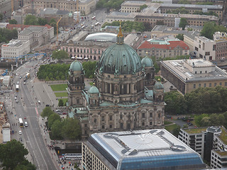 Image showing Berlin aerial view