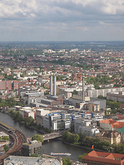 Image showing Berlin aerial view