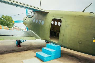 Image showing Famous soviet plane paradropper Antonov An-2 Heritage of Flying 