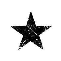Image showing black star