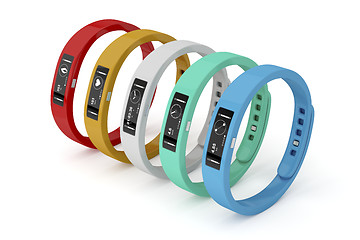 Image showing Fitness trackers