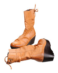 Image showing Women boots, isolated