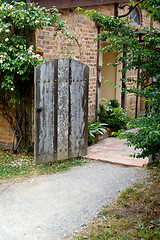 Image showing Old Wooden Door