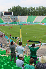 Image showing championship for football of Ukraine