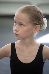 Image showing ballet girl portrait