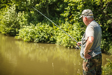 Image showing Fisherman