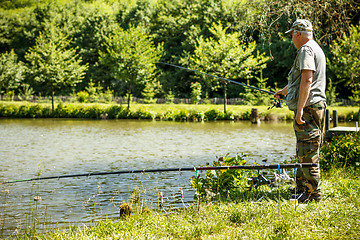 Image showing Fisherman