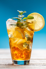 Image showing Cold ice tea