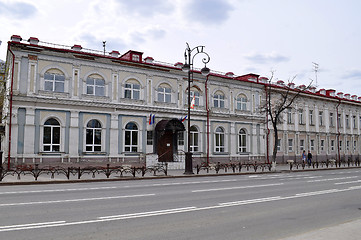 Image showing A.I. Scherbakov's house. Post and cable office. One of the Tyume