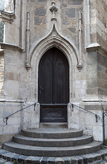 Image showing Medieval door.