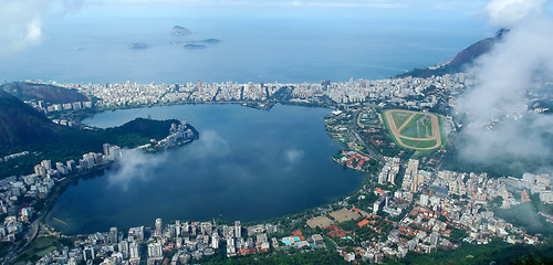 Image showing Ipanema view from Corcovado