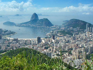 Image showing View of Rio citycsape