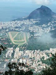 Image showing View from Corcovado mountain