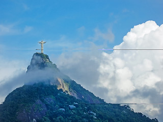 Image showing Statue Christ the Redeemer in Rio