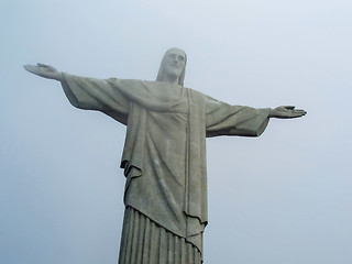 Image showing Statue Christ the Redeemer in Rio