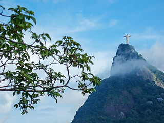 Image showing Statue Christ the Redeemer in Brasil