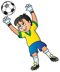 Image showing Soccer theme image 2