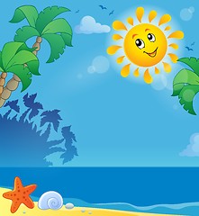 Image showing Summer holidays theme image 2