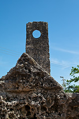 Image showing coral castle telescope
