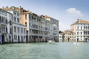 Image showing Ancient buildings in Venice