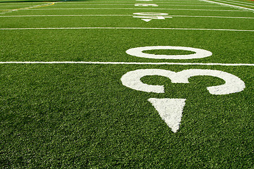 Image showing Football field