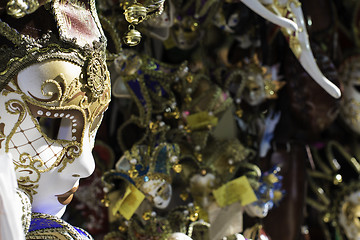 Image showing Venetian carnival masks