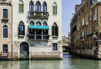 Image showing Ancient buildings in Venice