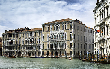 Image showing Ancient buildings in Venice