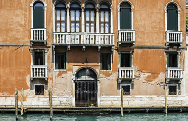 Image showing Ancient buildings in Venice