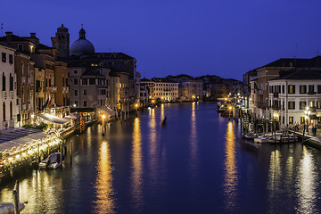 Image showing Venice in the night