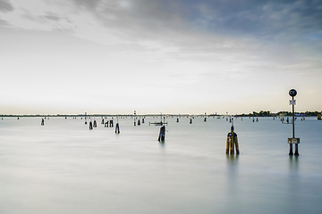 Image showing Sea route to Venice