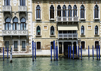 Image showing Ancient buildings in Venice