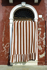 Image showing Multicolored houses in Venice