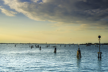 Image showing Sea route to Venice