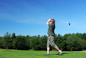 Image showing Golfer