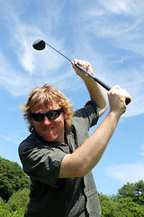 Image showing Golfer