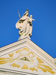 Image showing Statue Cathedral St. Stephan