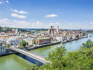 Image showing View to Passau