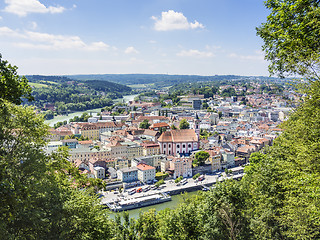 Image showing View to Passau