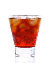 Image showing Cola with Ice