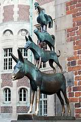Image showing The Musicians of Bremen statue