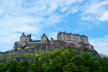 Image showing Famous Edinburgh Castle