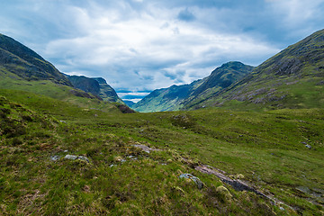 Image showing Beautiful Mountains of Glencoe