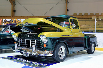 Image showing Chevy Stepside 3100 Displayed in a Show